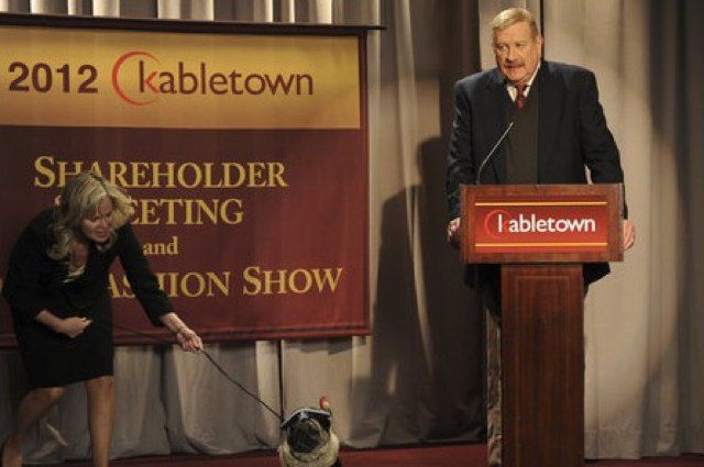 Kabletown shareholder meeting shares time with a dog fashion show